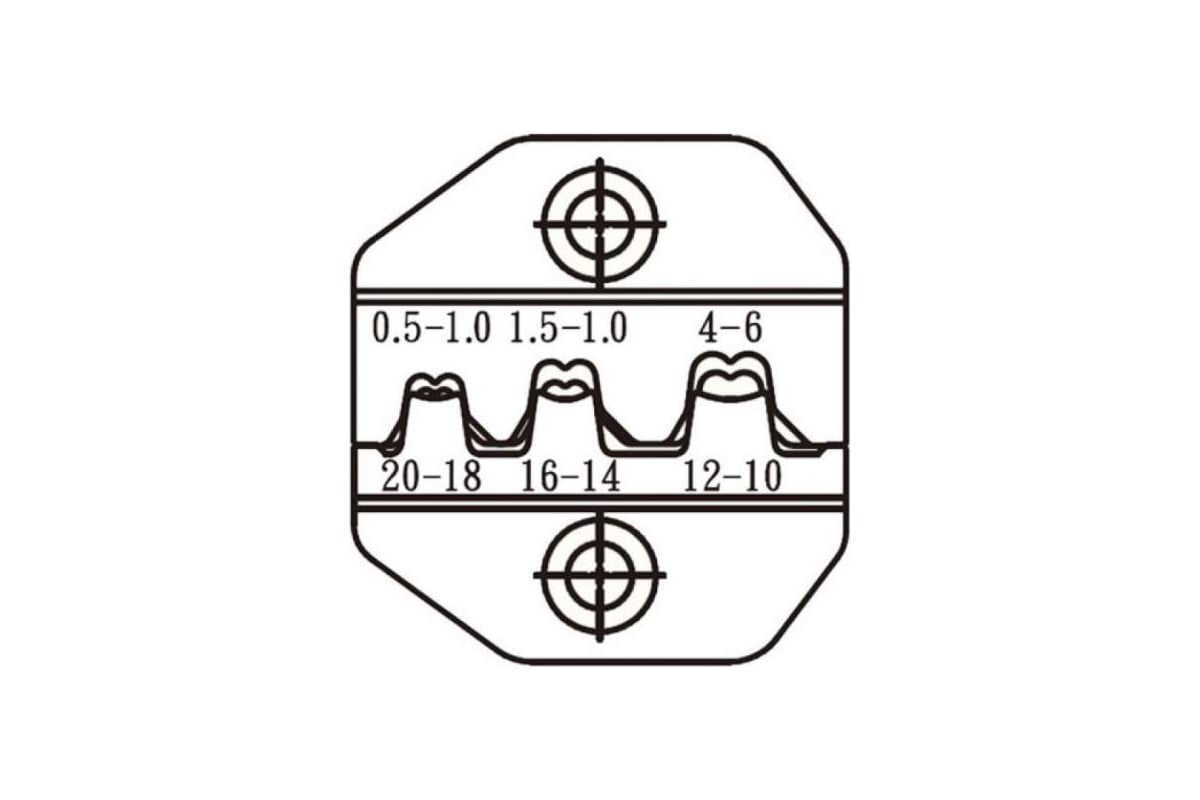 Матрица кримпера CP-3003D47 ProsKit 00326441