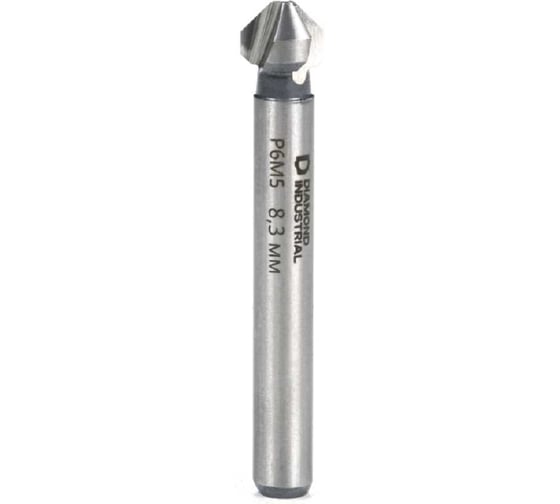 Зенковка по металлу 8,3 мм P6M5 конус 90 гр. DIN 335 Diamond Industrial DIDZM83