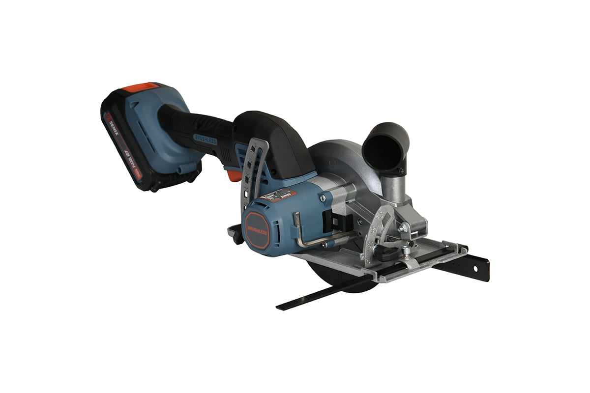 Пила циркулярная аккумуляторная SENIX X2 20V, 140 мм, 1 акб, 1 зу PSCX2-M4-EU SET
