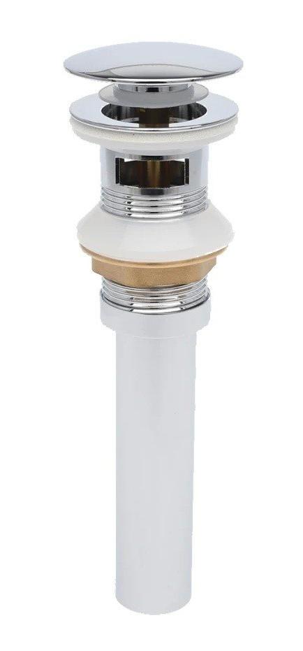 Донный клапан AQUAme AQM7001-1 с переливом, хром