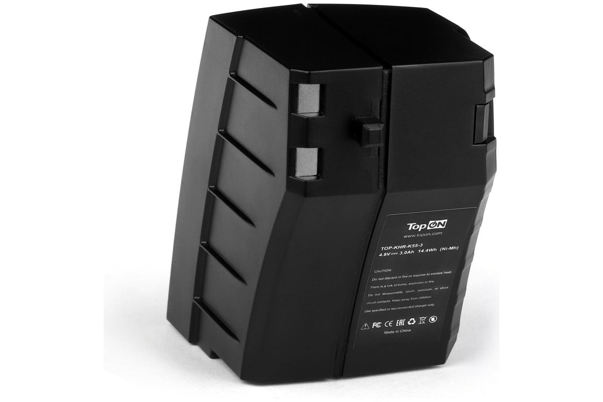 Аккумулятор (4.8 В; 3 Ah; Ni-MH) для электровеника Karcher K55 Plus/K65 Plus Topon TOP-KHR-K55-3