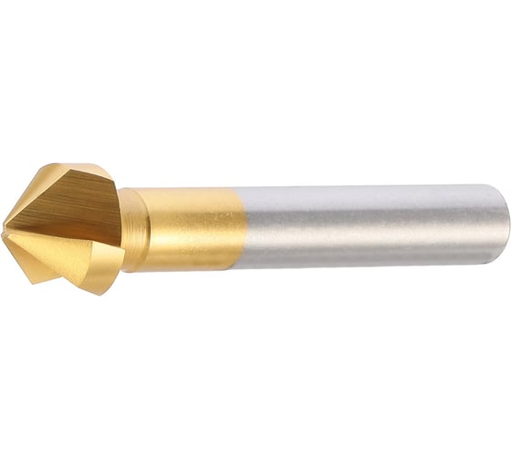 Зенковка H-Tools 90градусов 12.4мм HSSE-Co5 TiN 3z L-54мм 795124EHT