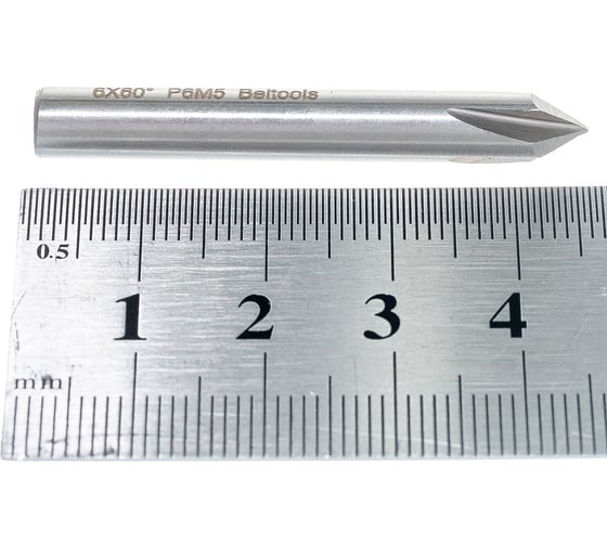 Зенковка (6 мм; 60 град.; Р6М5; Z-4; ц/хв 6 мм) Beltools ri.109.81