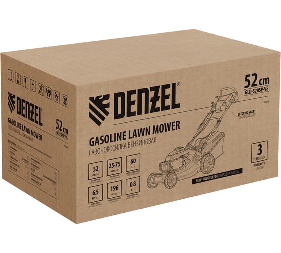 Бензиновая газонокосилка Denzel GLD-520SP-VE 58806