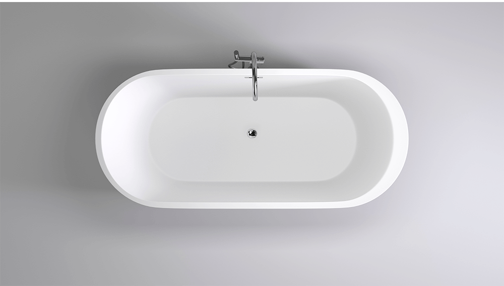 Акриловая ванна Black&White Swan SB109 170x80, черный