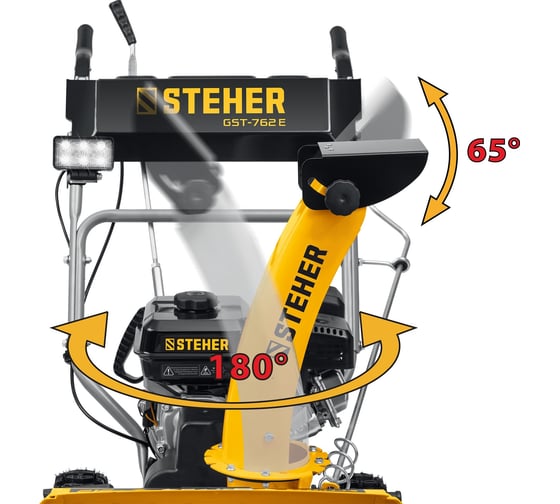 Бензиновый снегоуборщик Steher Extrem 62 см GST-762E