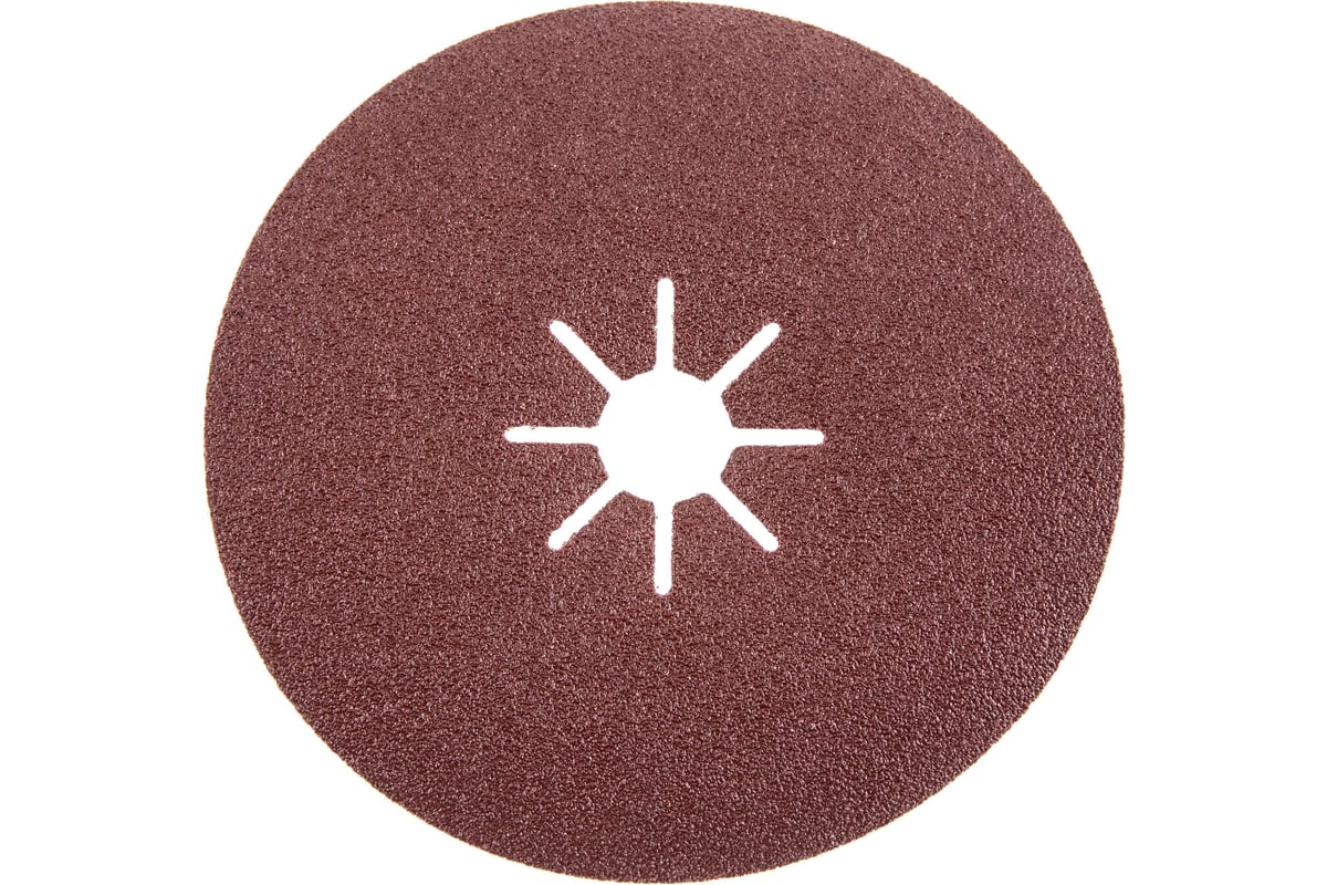 Круг шлифовальный фибровый Flex 243-015 (5 шт; 150 мм; P60; 10000 об/мин; 80 м/с) Hammer 526846
