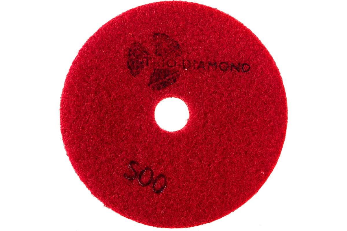 Алмазный гибкий шлифовальный круг Черепашка 100 № 500 сухая шлифовка TRIO-DIAMOND 360500