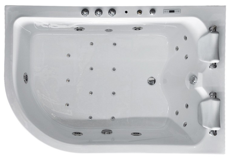 Акриловая ванна Grossman GR-18012R 180x120 с г/м правая
