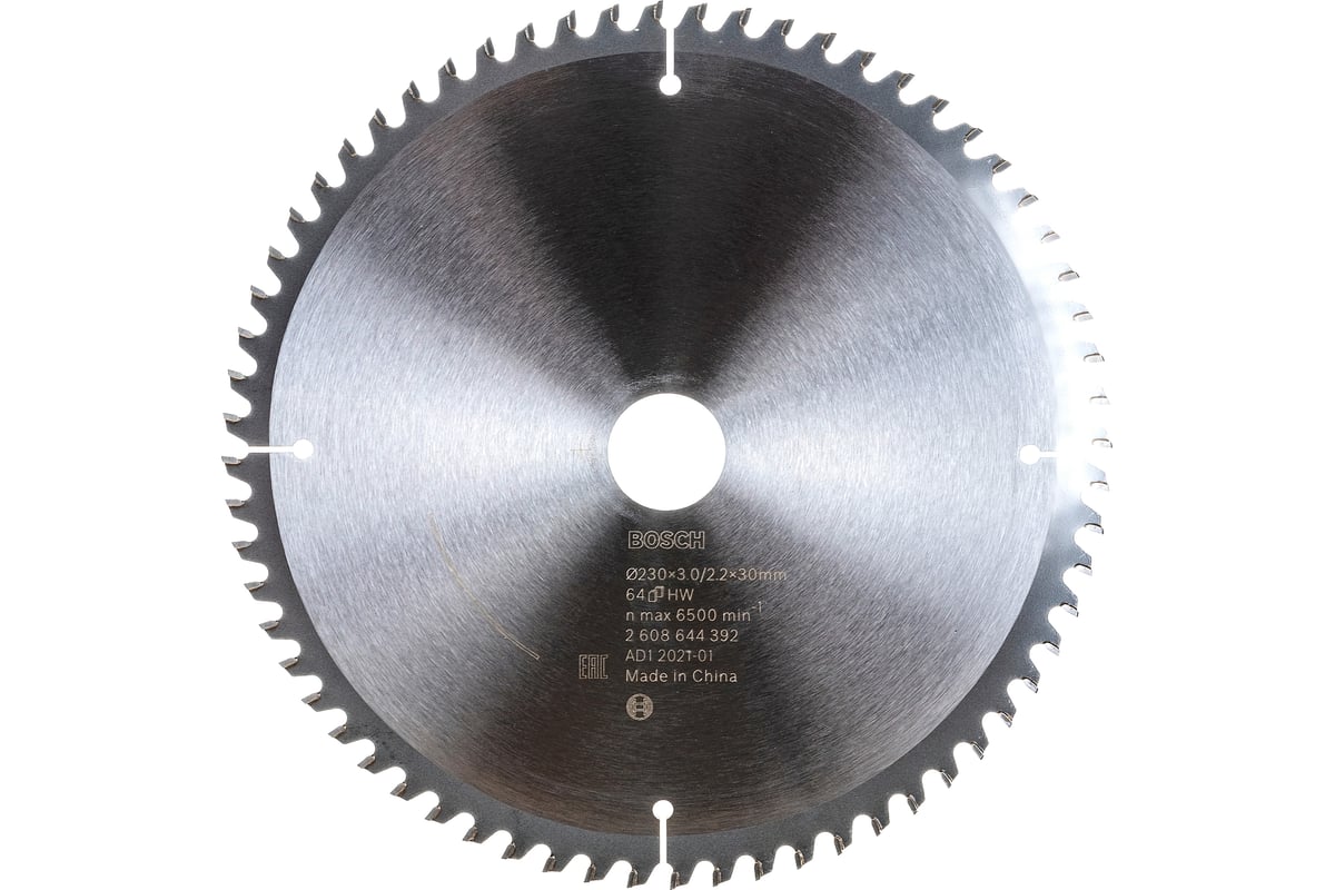 Пильный диск ECO AL (230x30 мм; 64T) Bosch 2608644392