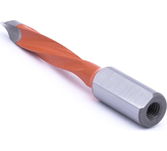 Сверло присадочное сквозное усиленное KJ2-V80203L (7х70 мм; хв-к 10 мм; левое вращение) МНОГОФРЕЗ 6627