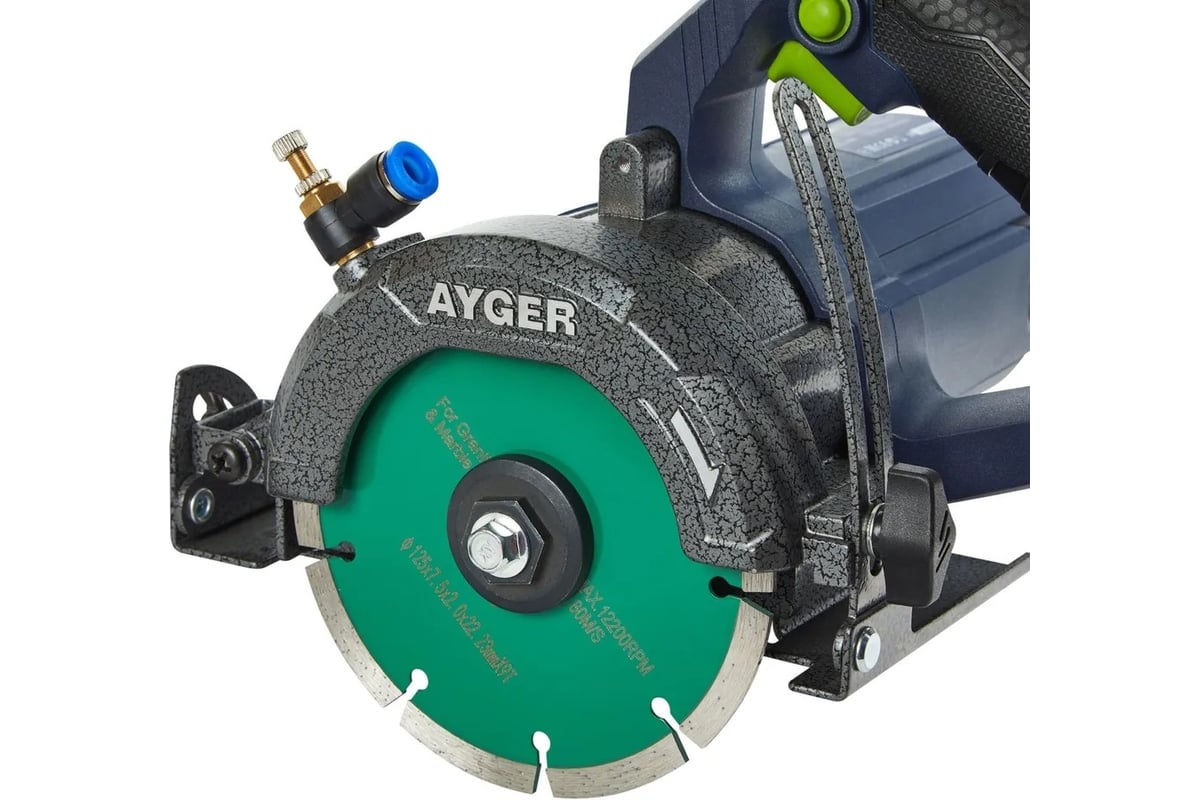 Дисковая пила по плитке AYGER DS1400/125