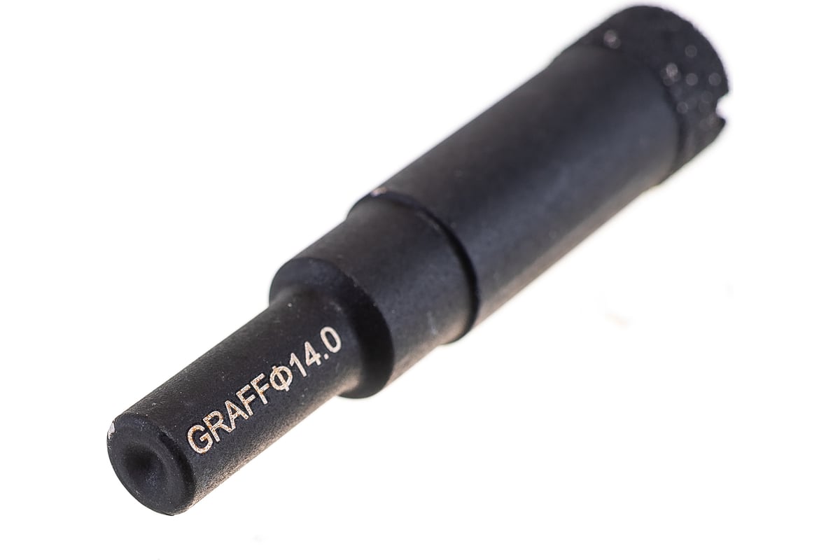 Сверло алмазное по керамограниту и плитке 14 мм Standart в блистере GRAFF 781465