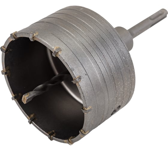 Коронка в сборе по бетону (100 мм; М22) Vertextools 222-0100