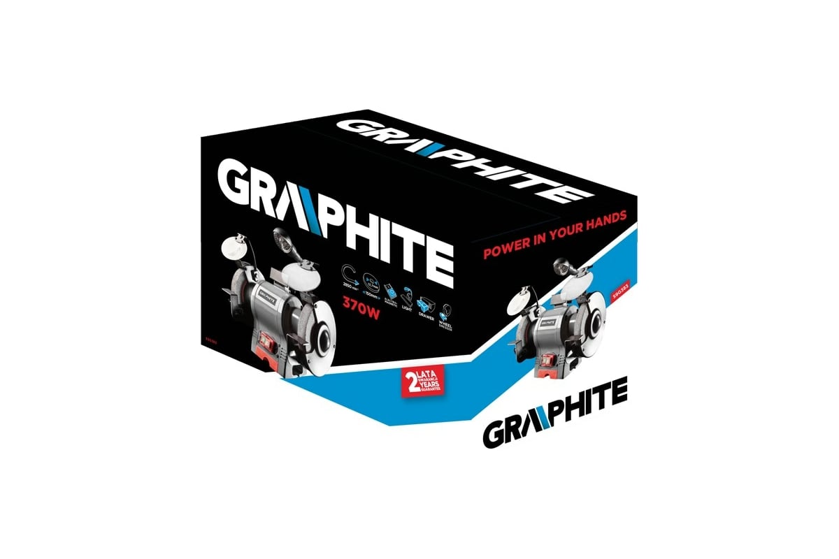 Настольная шлифовальная машина Graphite 59G383