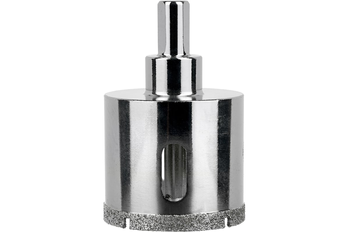 Коронка алмазная по керамограниту и керамике с центрирующим сверлом 45 мм Diamond Industrial DIDCSC045
