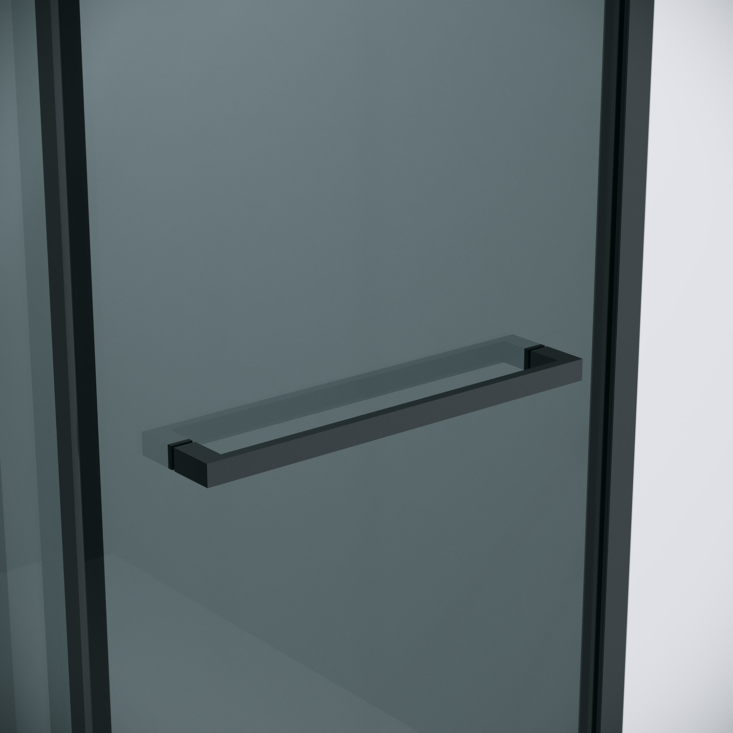 Душевая дверь Grossman Style 100x195 тонированное, черный матовый 100.K33.05.100.21.10