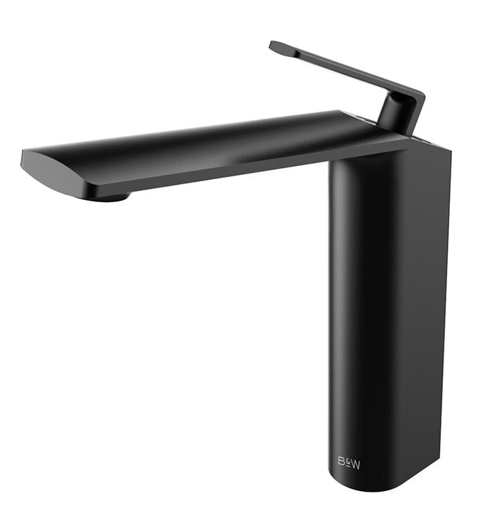 Смеситель для раковины Black&White Gravity GF-7204-MB черный матовый
