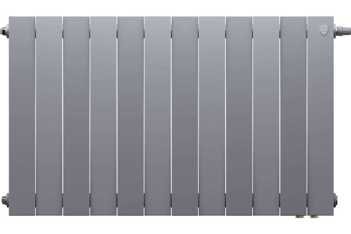 Радиатор Royal Thermo PianoForte 500 Silver Satin VDR80 - 12 секций НС-1506371
