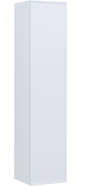 Шкаф пенал Aquanet Арт 35 см белый матовый 00313258