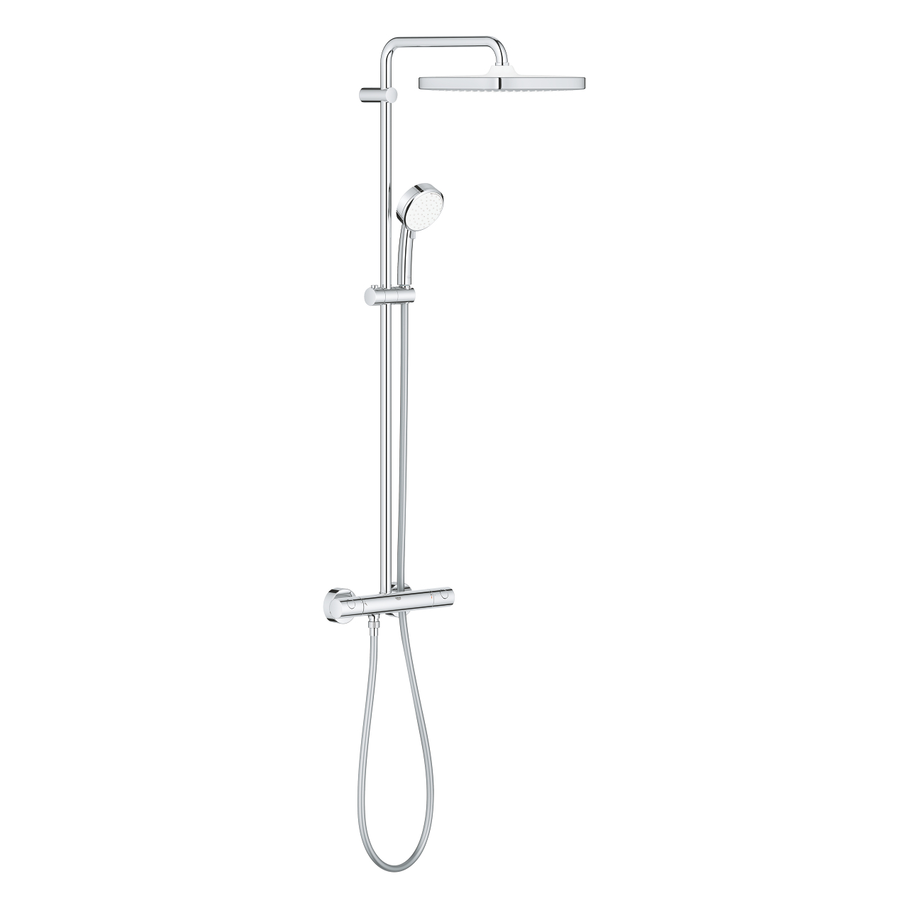 Душевая стойка Grohe Tempesta Cosmopolitan 250 CUBE 26689000 термостат