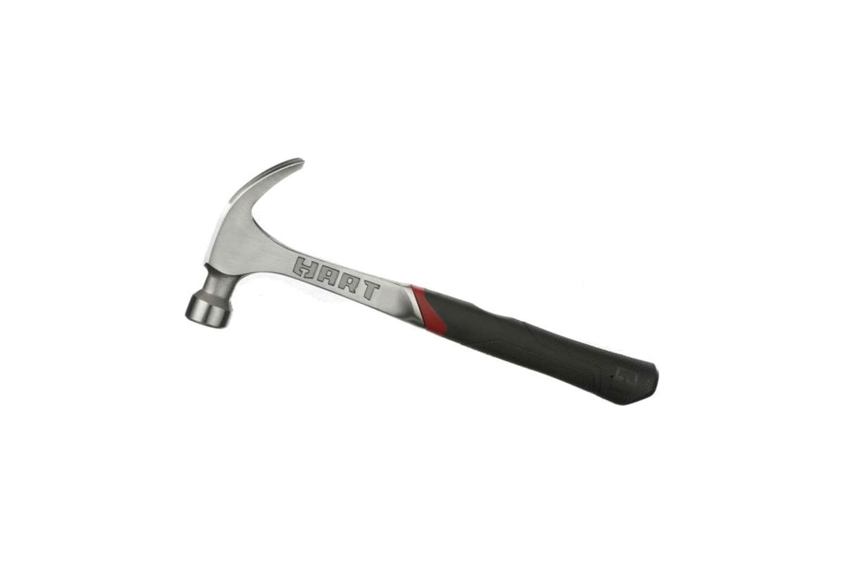 Цельнометаллический молоток с гвоздодером Hart 450 гр HH16SCH 5132003384