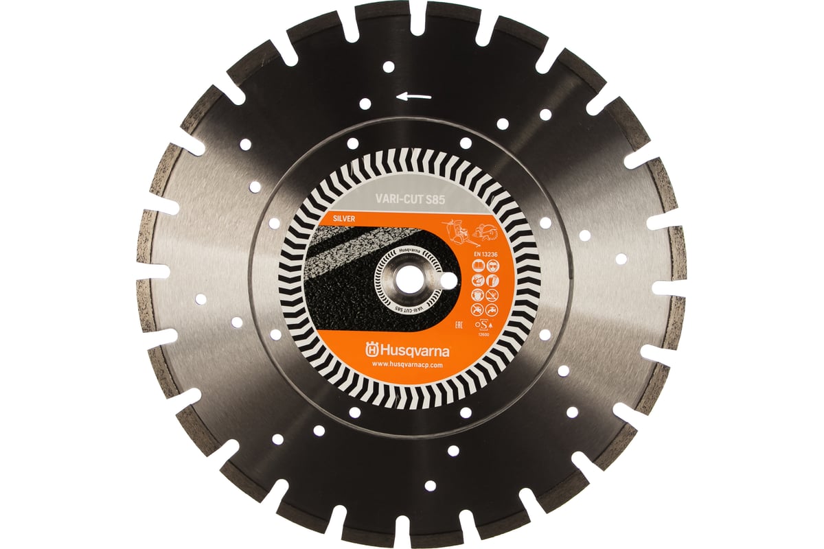 Алмазный диск 400х25.4/20.0 мм Husqvarna Construction VARI-CUT S85 5798177-30