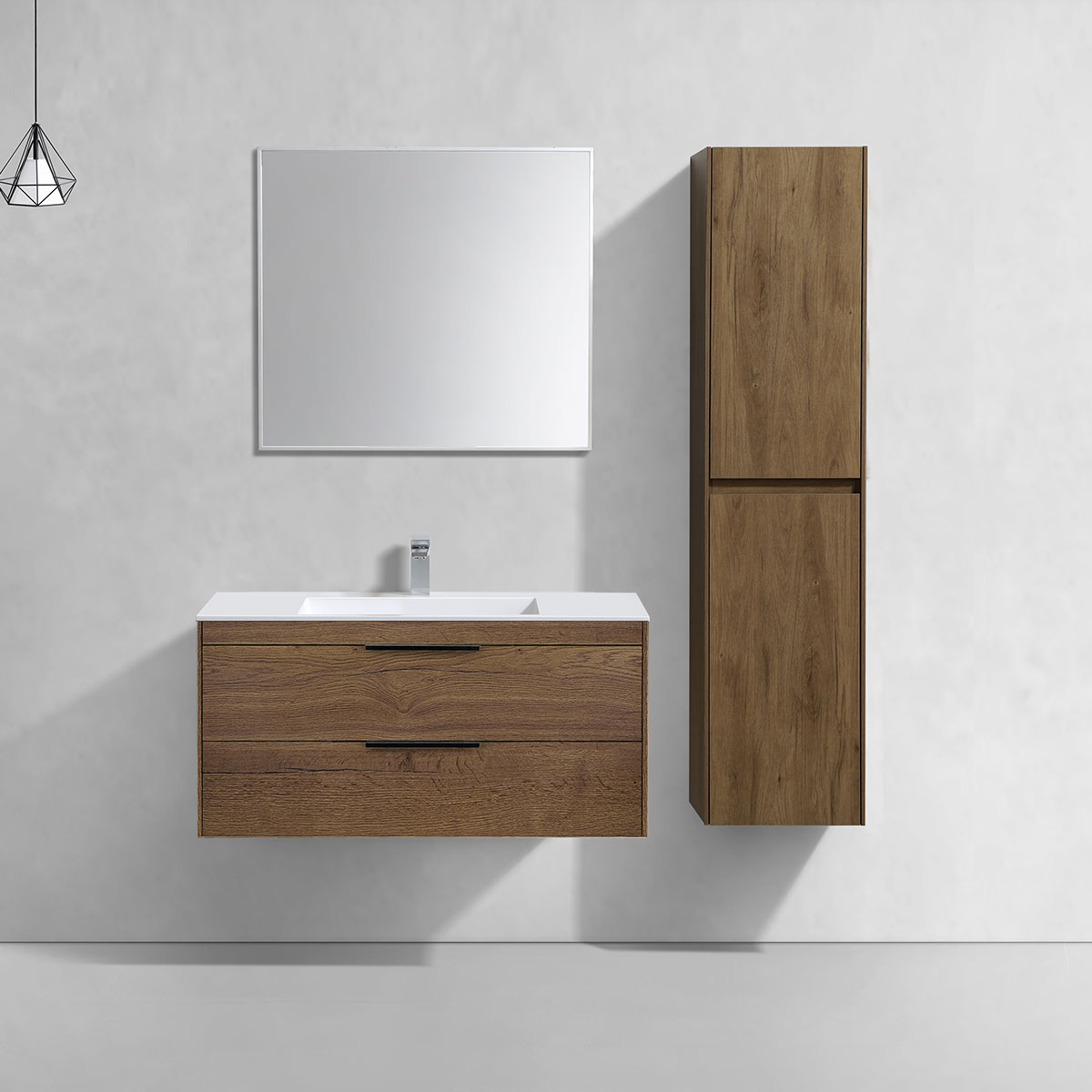 Мебель для ванной Vincea Chiara 2D 100 см T.Oak