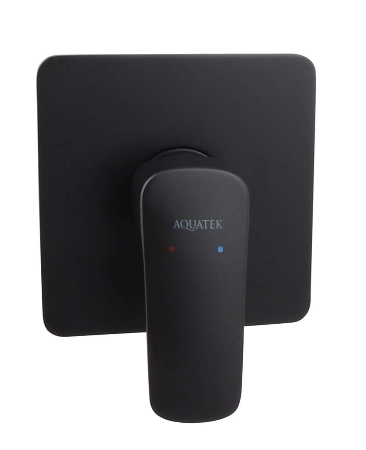 Смеситель для душа Aquatek Вега AQ1066MB черный матовый