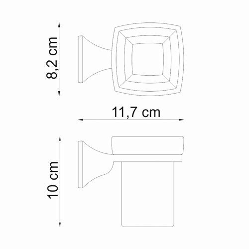 Держатель для стакана WasserKRAFT Wern K-2528