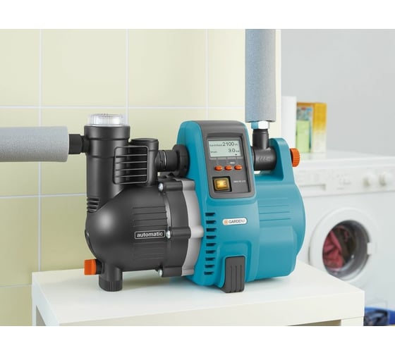 Напорный автоматический насос Gardena 5000/5E LCD Comfort 01759-20.000.00