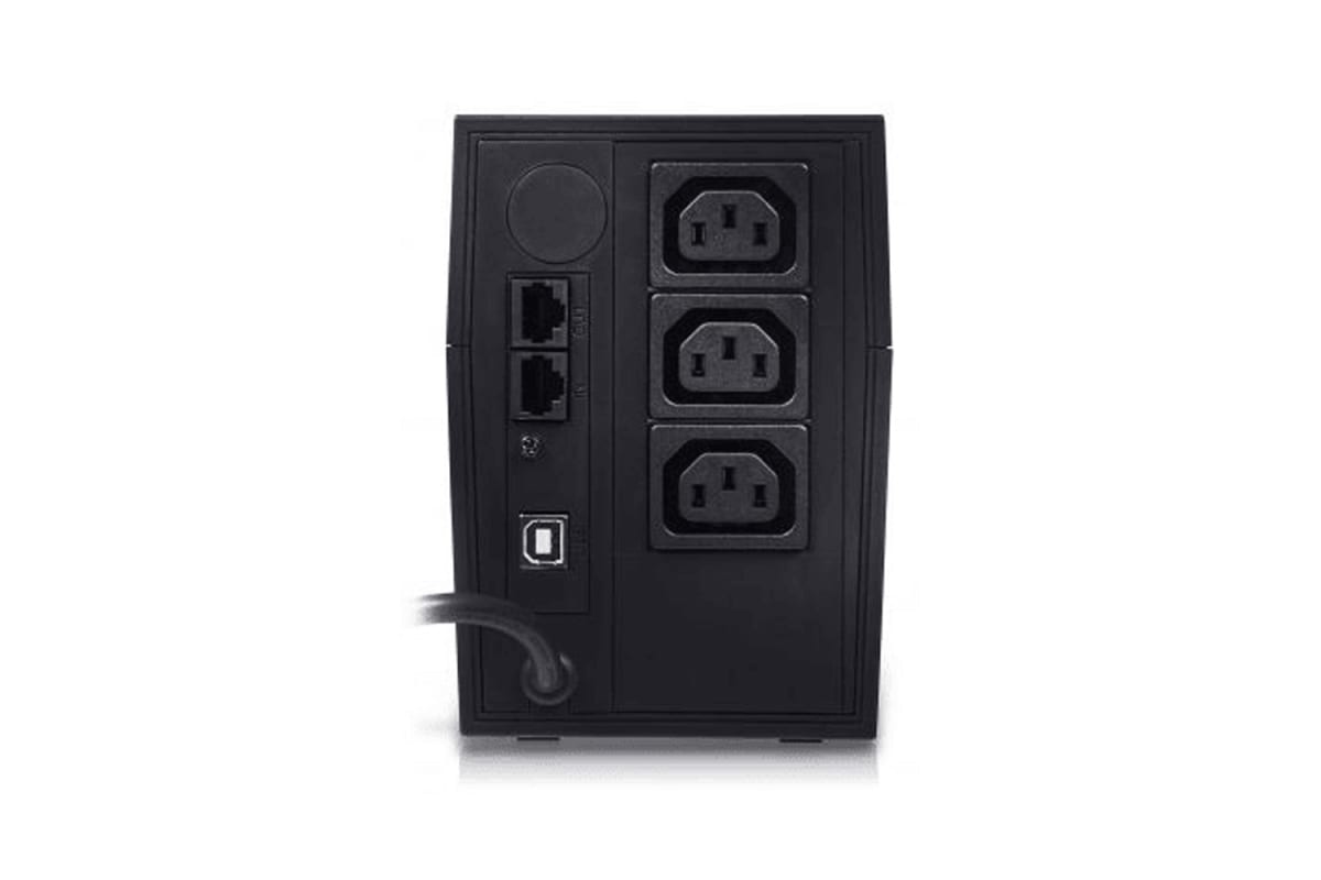 Источник бесперебойного питания Powercom Raptor, интерактивная, 1000 VA/600 W, Tower, IEC, USB RPT-1000AP