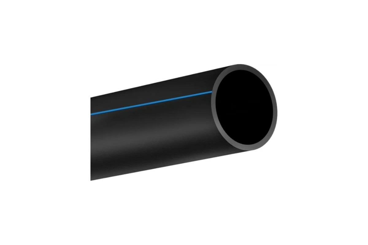 Труба Политэк ПЭ РЕ 100 PN12,5 SDR 13,6 (1,25 МПа) ф 25x2,0 (25 м.) РЕ1W025020л25