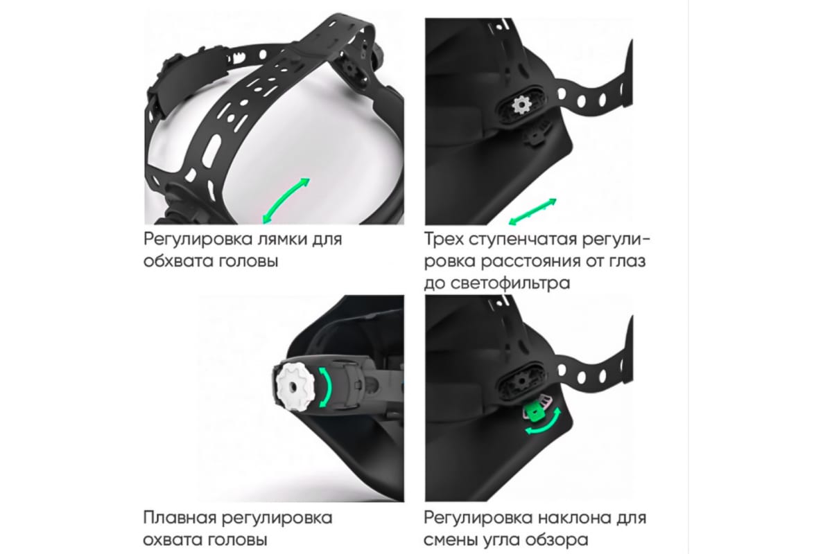 Щиток сварщика с автоматически затемняющимся светофильтром Элемент-615 Fitsiz Company FSC-1.04.312.2