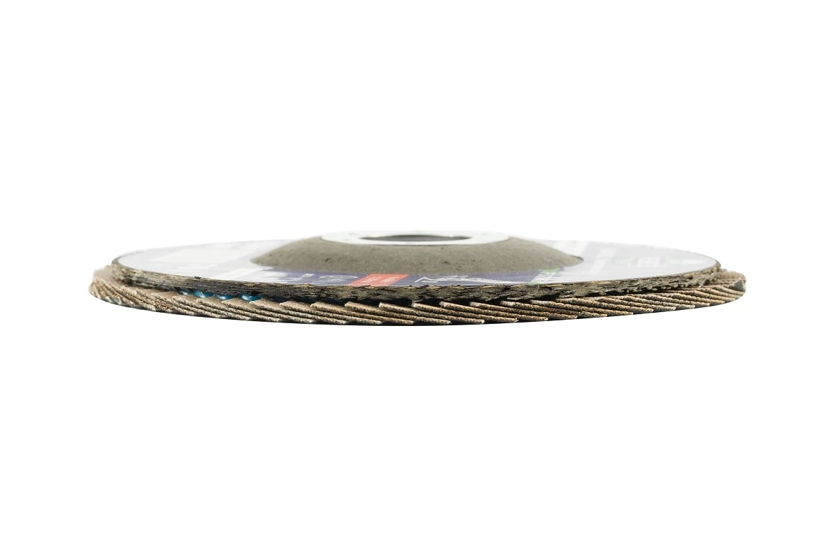 Круг лепестковый торцевой шлифовальный Forming ZF577 Zirconia 125х22 мм, P120 PROBOS 57764859