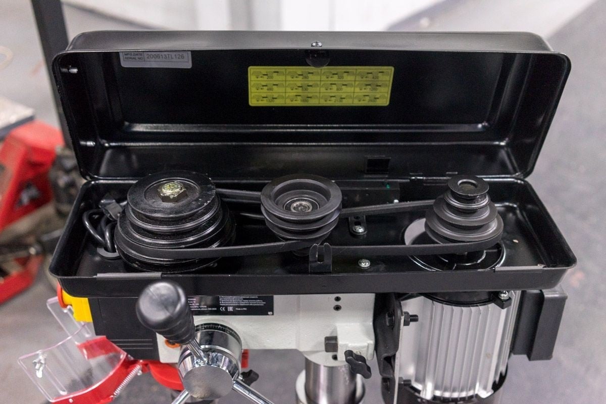 Сверлильный станок Stalex dp-20/t, 20мм, 850вт, 380в, 55кг, тиски 102202