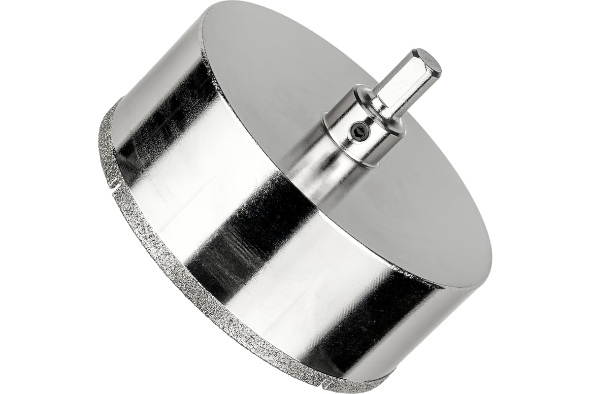 Коронка алмазная по керамограниту и керамике с центрирующим сверлом 100 мм Diamond Industrial DIDCSC100