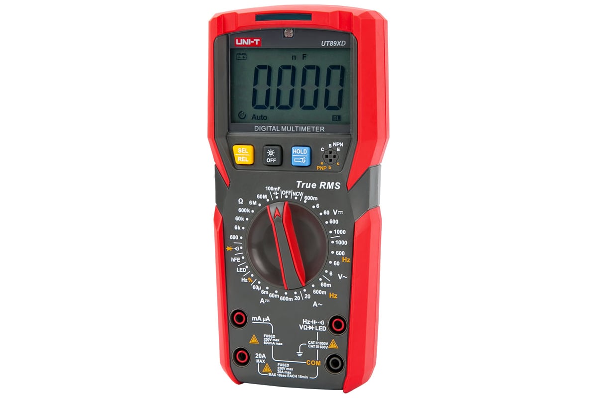 Цифровой мультиметр UNI-T UT89XD 00-00007394