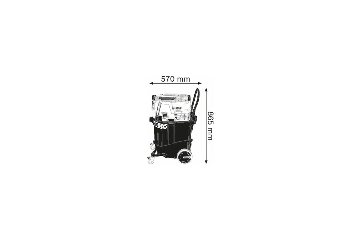Пылесос Bosch GAS 55 M AFC 0.601.9C3.300