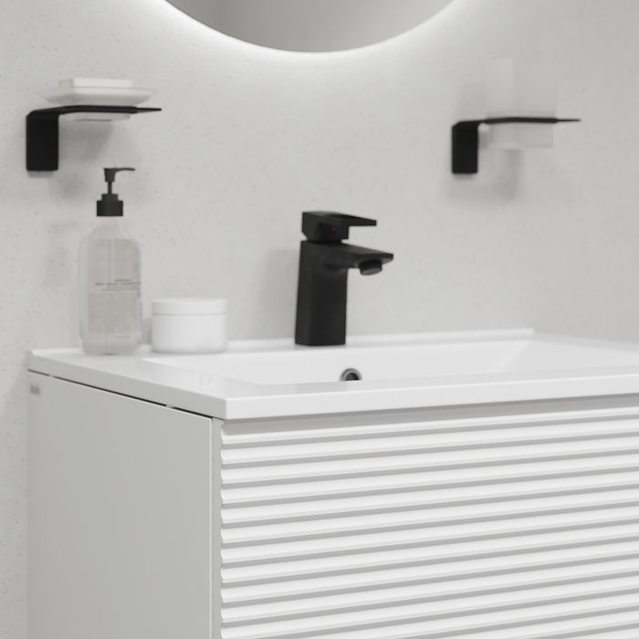 Тумба с раковиной Iddis Bild 60 см белый BIL60W0i95K