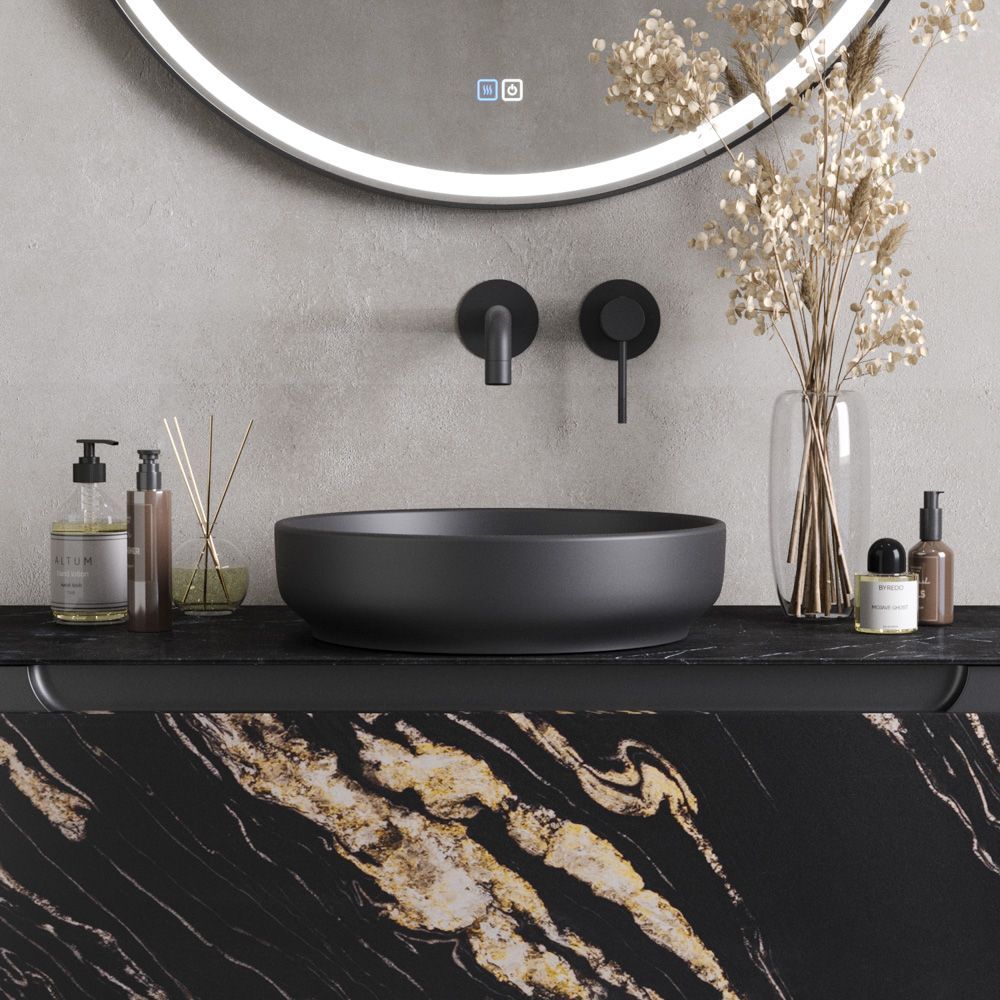 Раковина Cezares CZR-6595-GO 40 см серый матовый