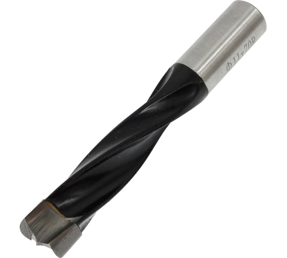 Сверло присадочное усиленное "глухое" (11x70 мм; S=10x20 мм; RH) ROTIS 412.1170R