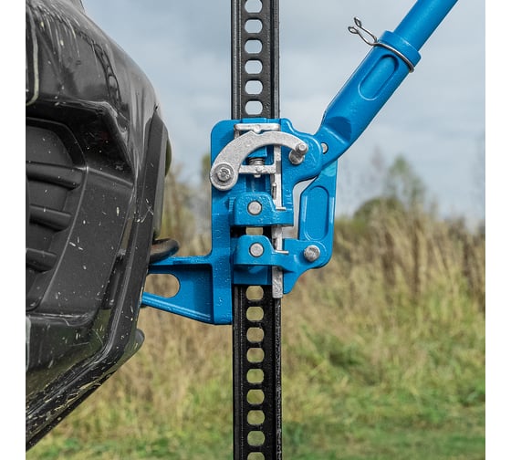 Реечный профессиональный домкрат 3т, 115-1335 мм Stels High Jack 50529