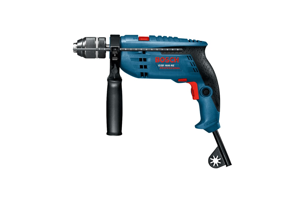 Ударная дрель Bosch GSB 1600 RE 0.601.218.102