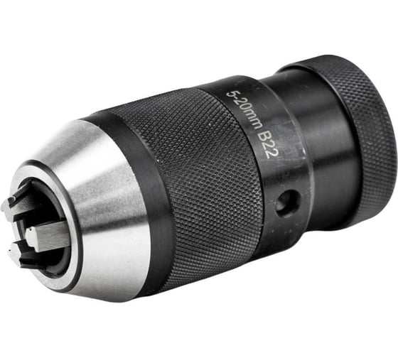 Патрон сверлильный быстрозажимной Partner B22-5-20 диапазон 5-20мм, посадка B22 507520