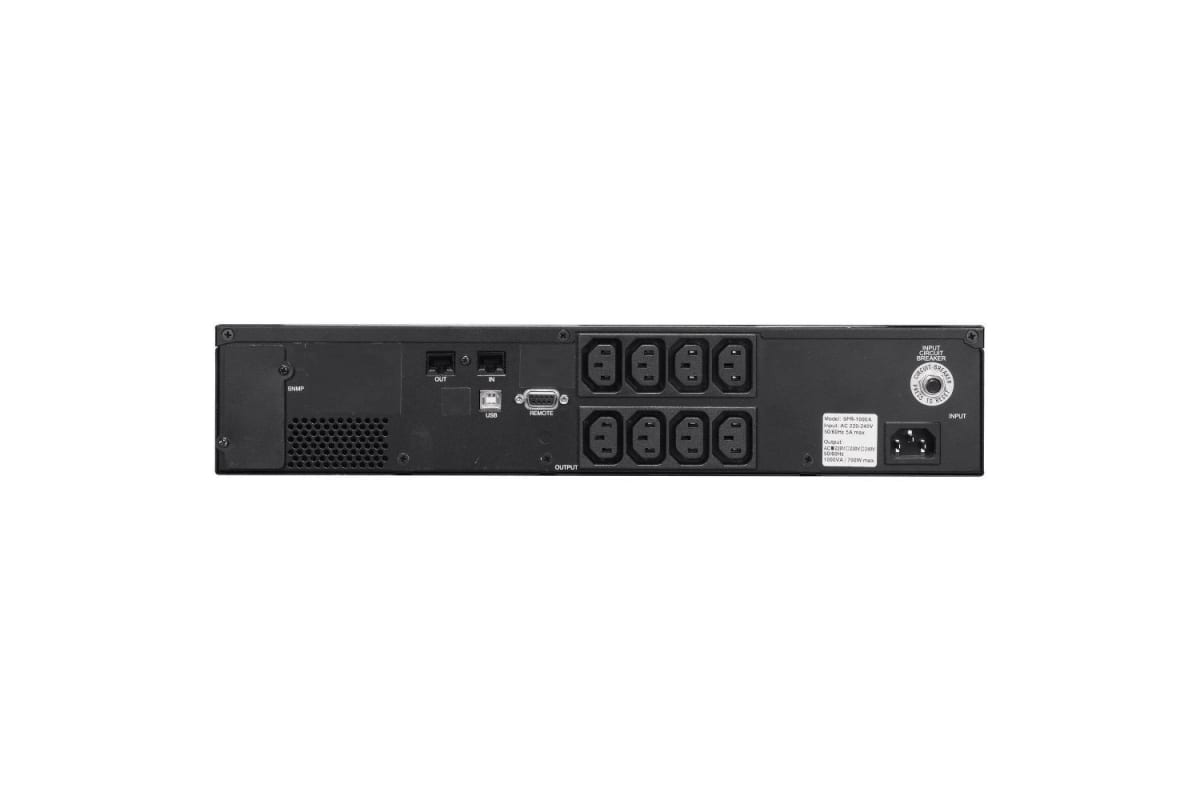 Источник бесперебойного питания Powercom SMART KING PRO+, Line-Interactive, 2000VA/1600W, SPR-2000 LCD