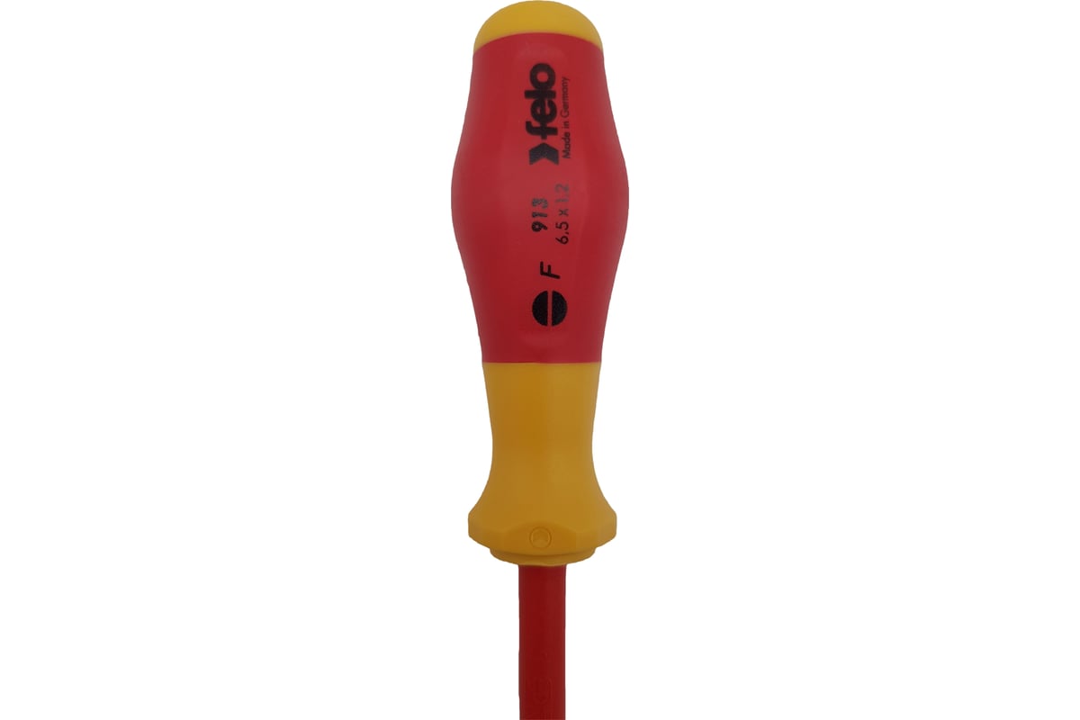 Диэлектрическая шлицевая отвертка Felo SL6,5 91306590