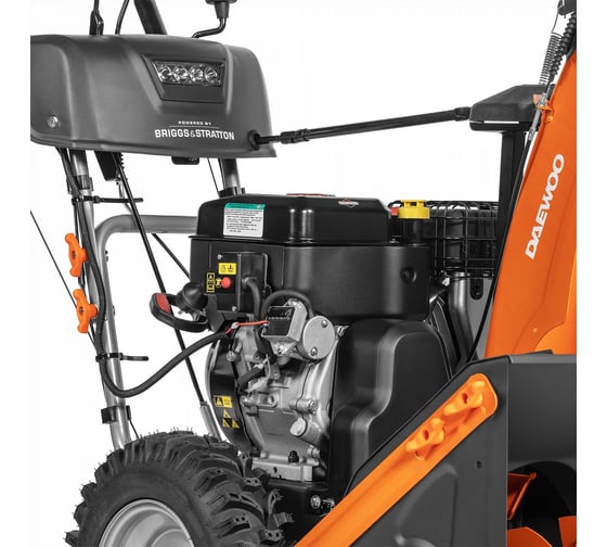 Бензиновый снегоуборщик двигателем Briggs&Stratton Daewoo DAST 227