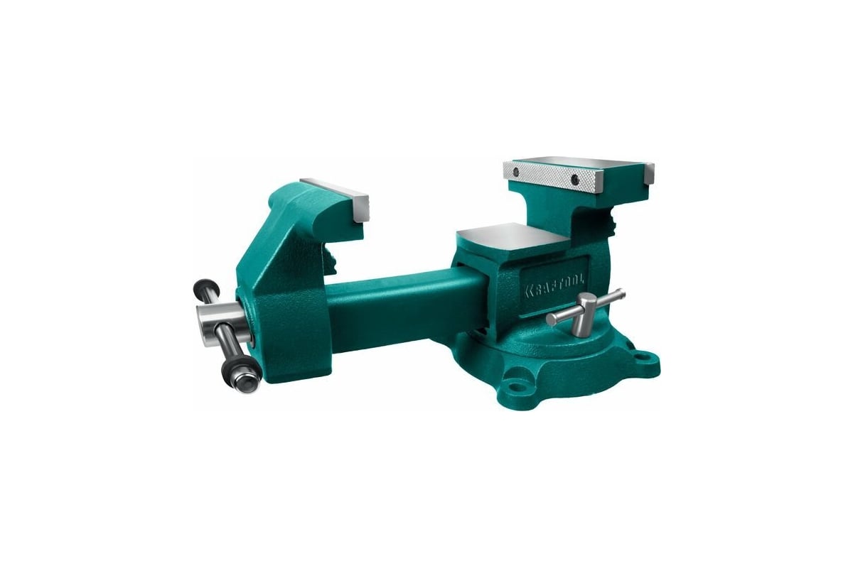 Слесарные тиски Kraftool Reversible 140 мм, расход 273 мм 32705-140