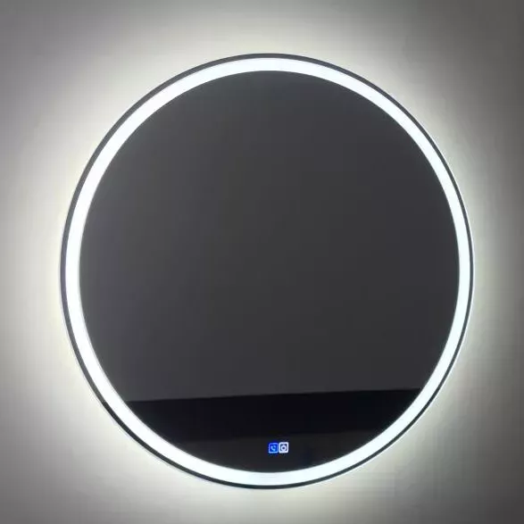 Круглое зеркало для ванной